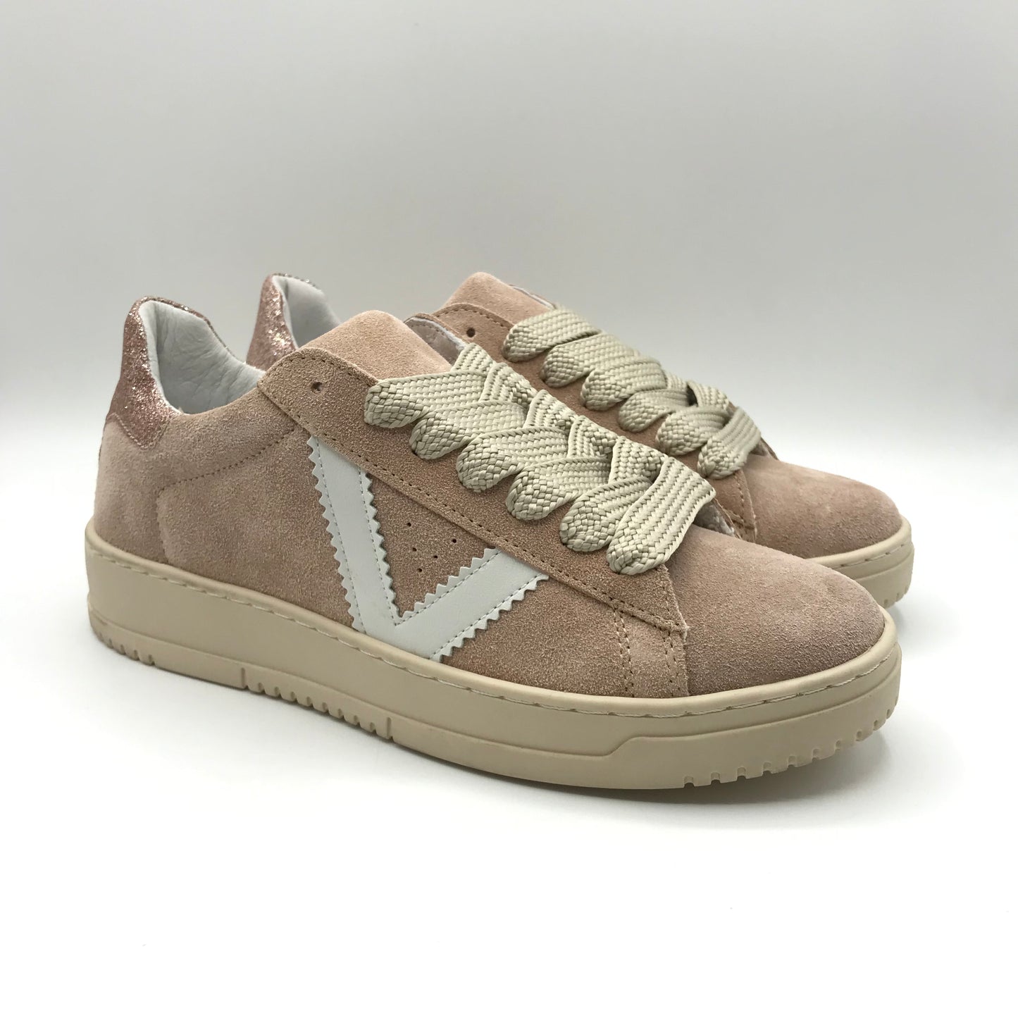 Kioss | Sneakers artigianali in vera pelle scamosciata | DUBAI6FC
