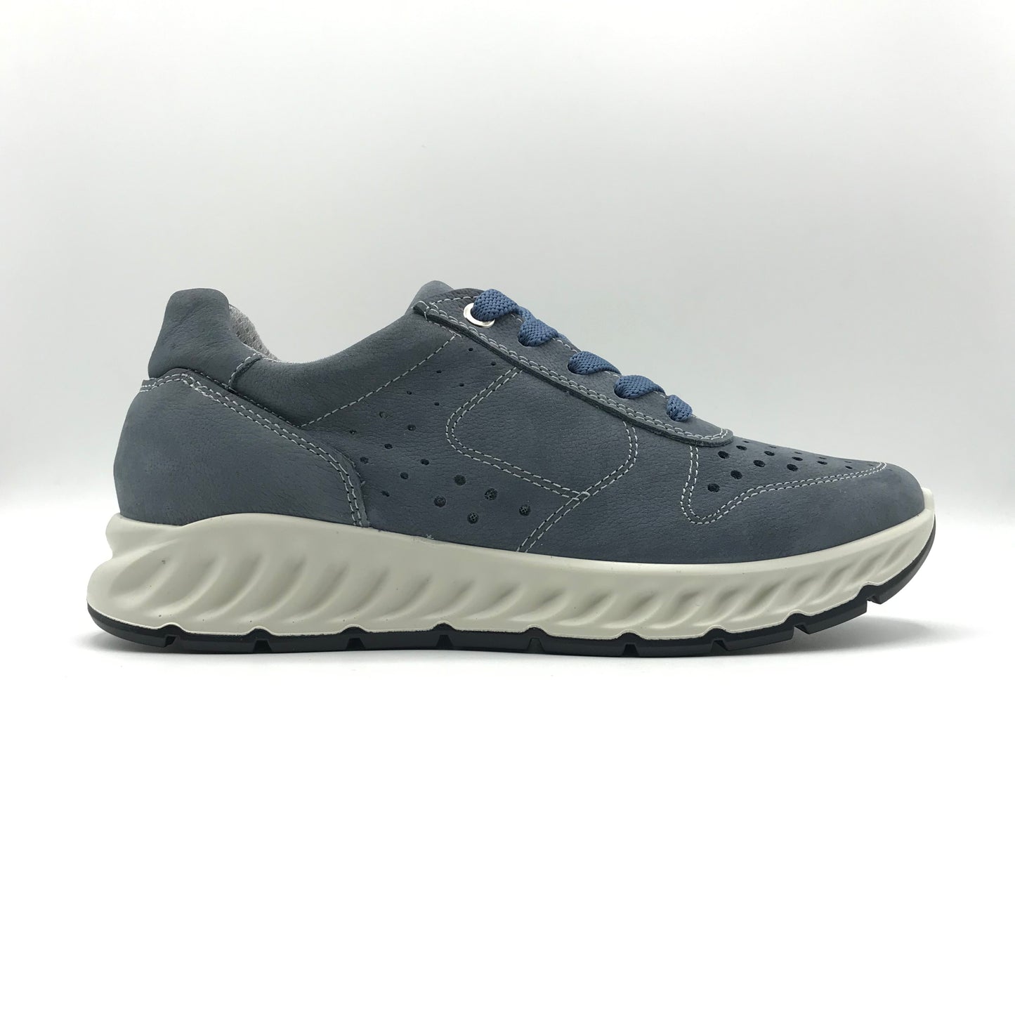 Imac | Sneakers in vera pelle con plantare estraibile | 757010
