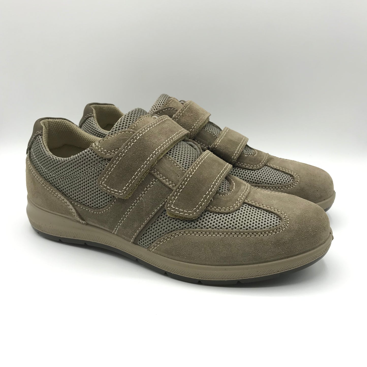 Imac | Sneakers in vera pelle con chiusura a strappo | 550931