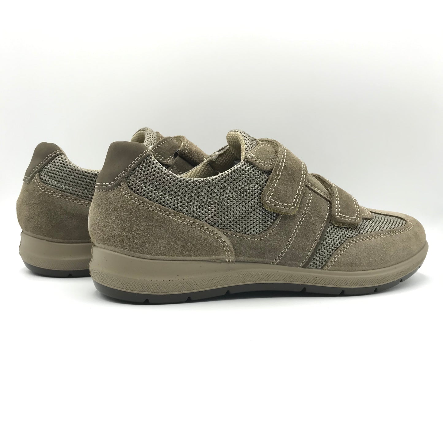 Imac | Sneakers in vera pelle con chiusura a strappo | 550931