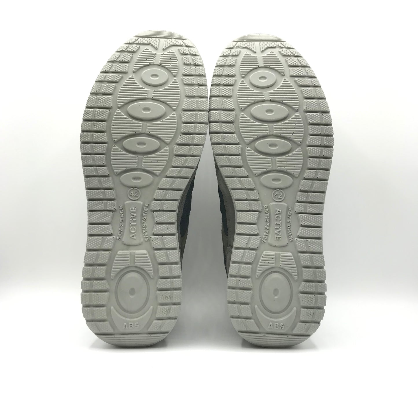 Grisport | Mocassini slip on in vera pelle scamosciata e mesh | 43642