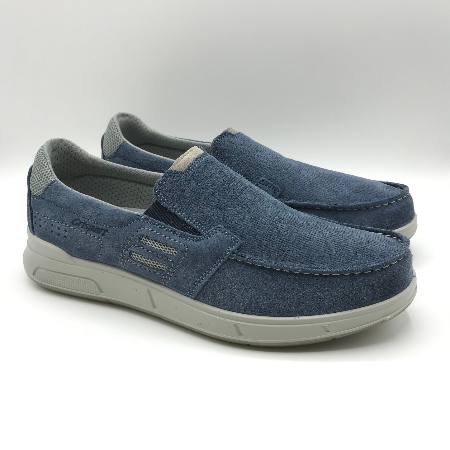 Grisport | Mocassini slip on in vera pelle con plantare Memory | 44603