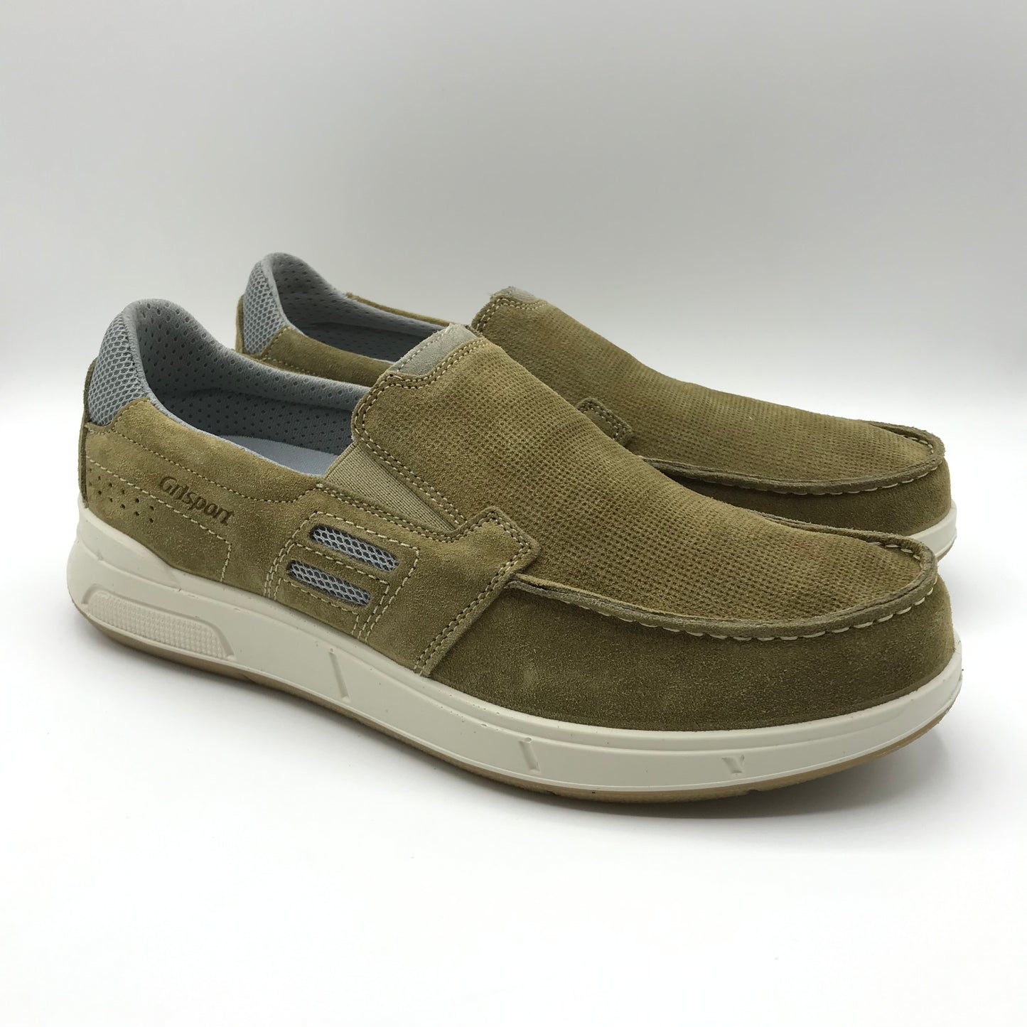 Grisport | Mocassini slip on in vera pelle con plantare Memory | 44603