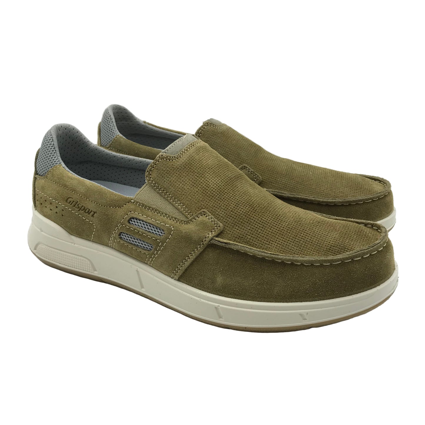 Grisport | Mocassini slip on in vera pelle con plantare Memory | 44603