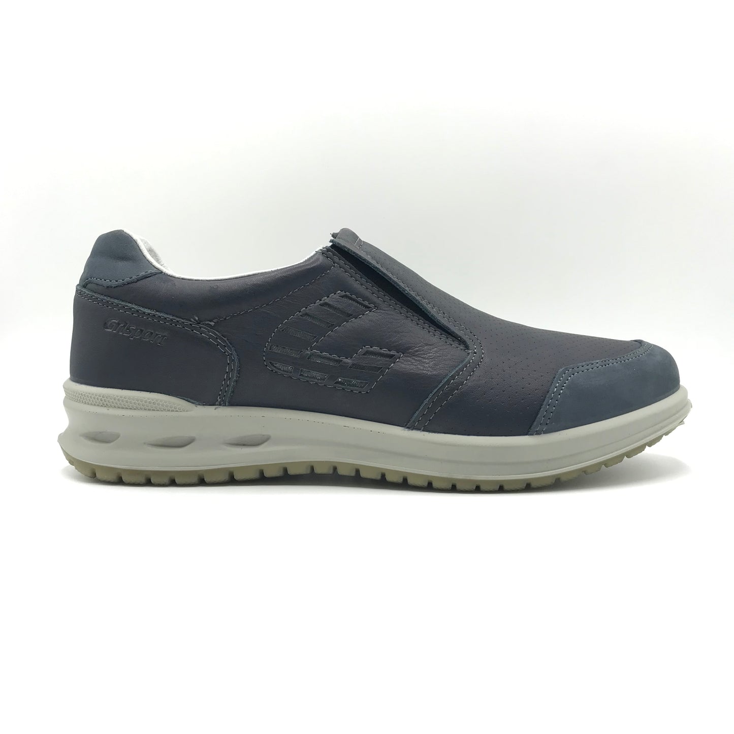 Grisport | Mocassini slip on in vera pelle con elastici | 43003