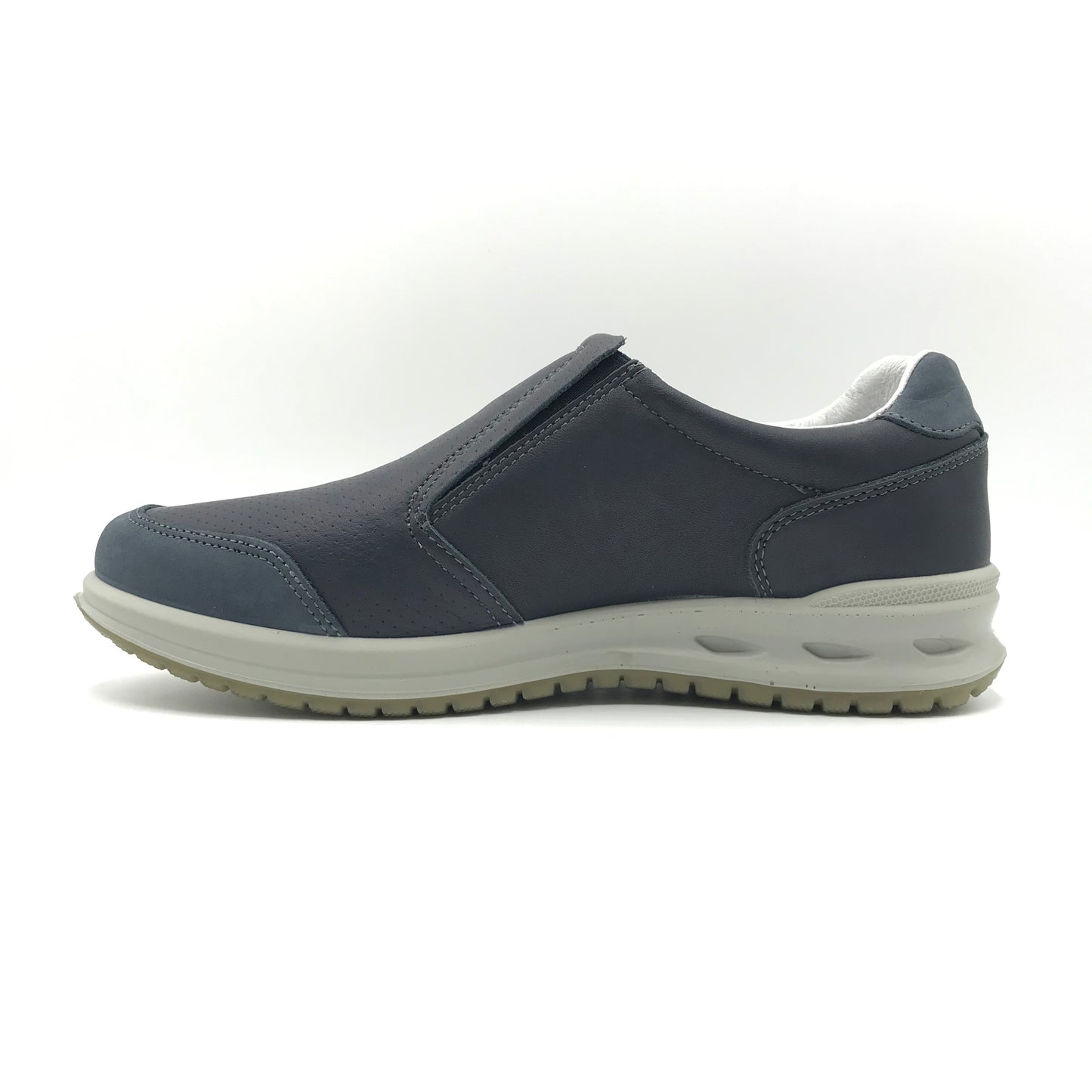 Grisport | Mocassini slip on in vera pelle con elastici | 43003
