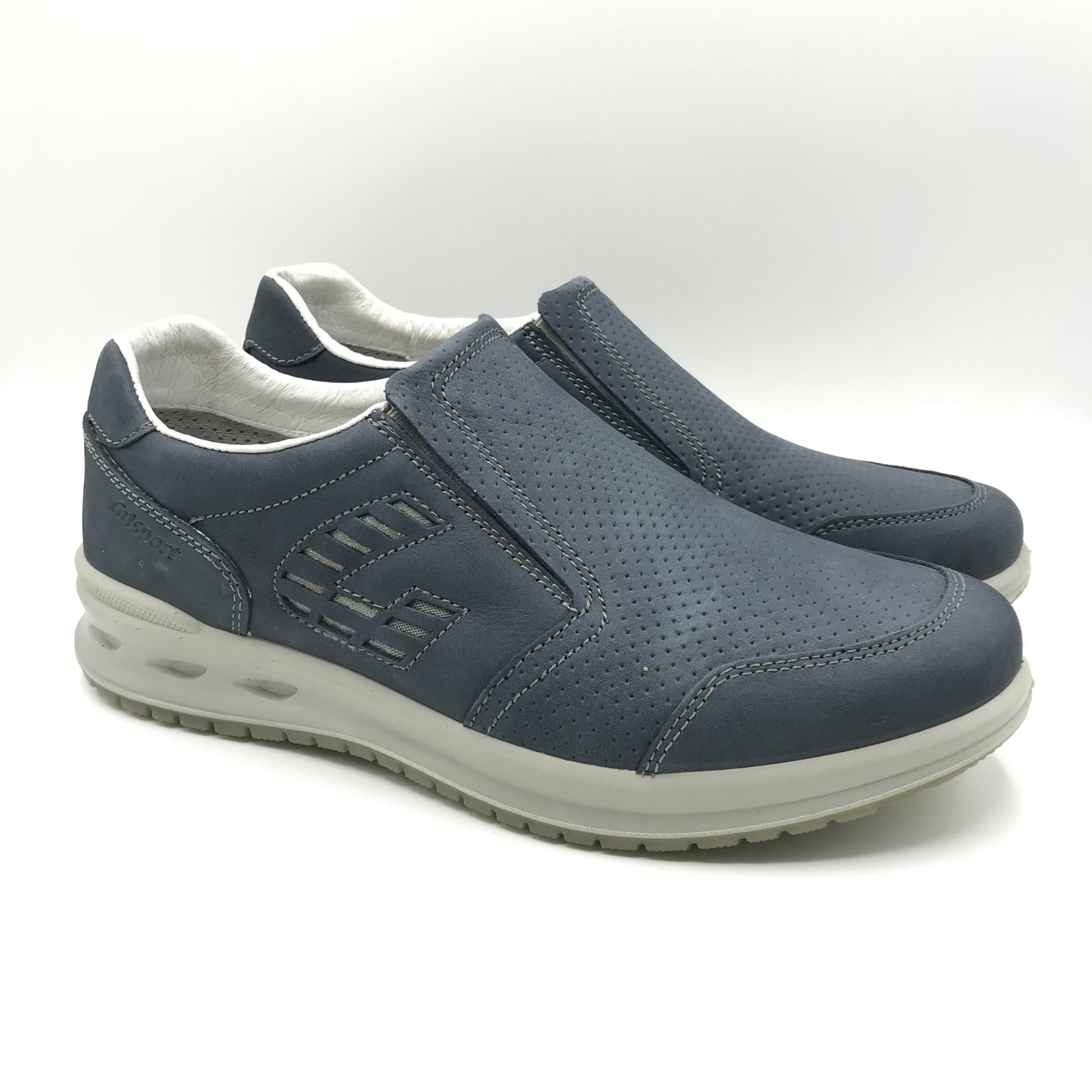 Grisport | Mocassini slip on in vera pelle con elastici | 43003