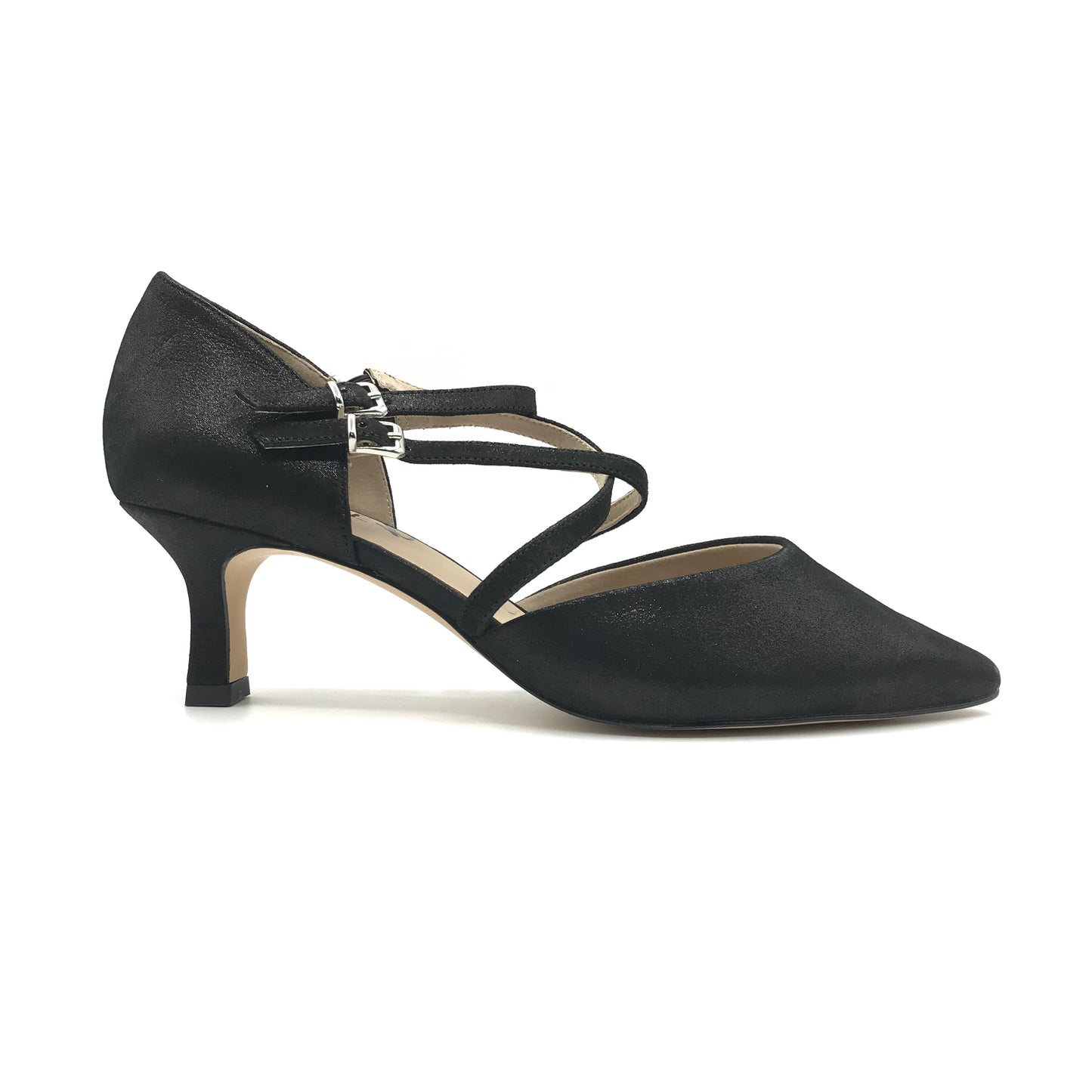 Caprice | Décolleté in vera pelle con cinghietti regolabili | 22405-44