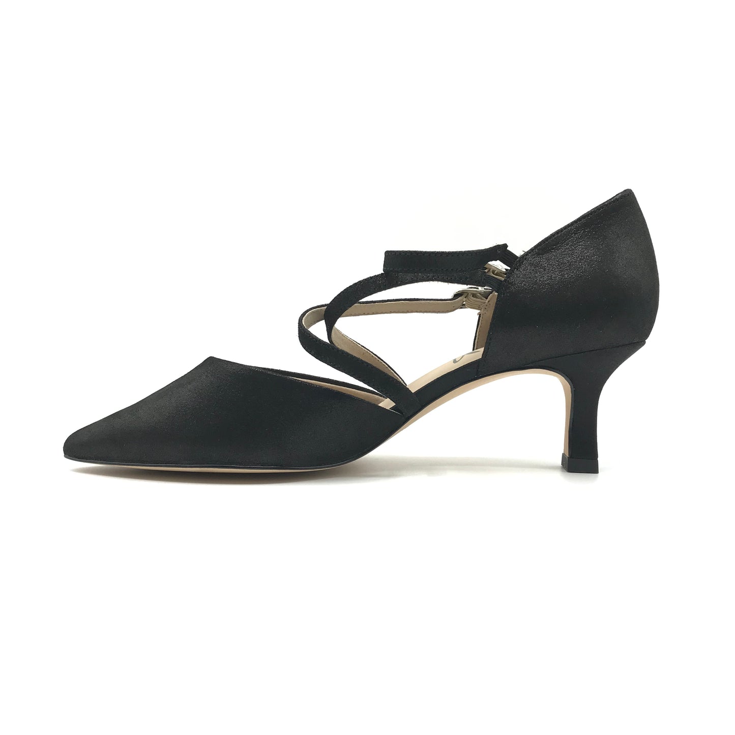 Caprice | Décolleté in vera pelle con cinghietti regolabili | 22405-44