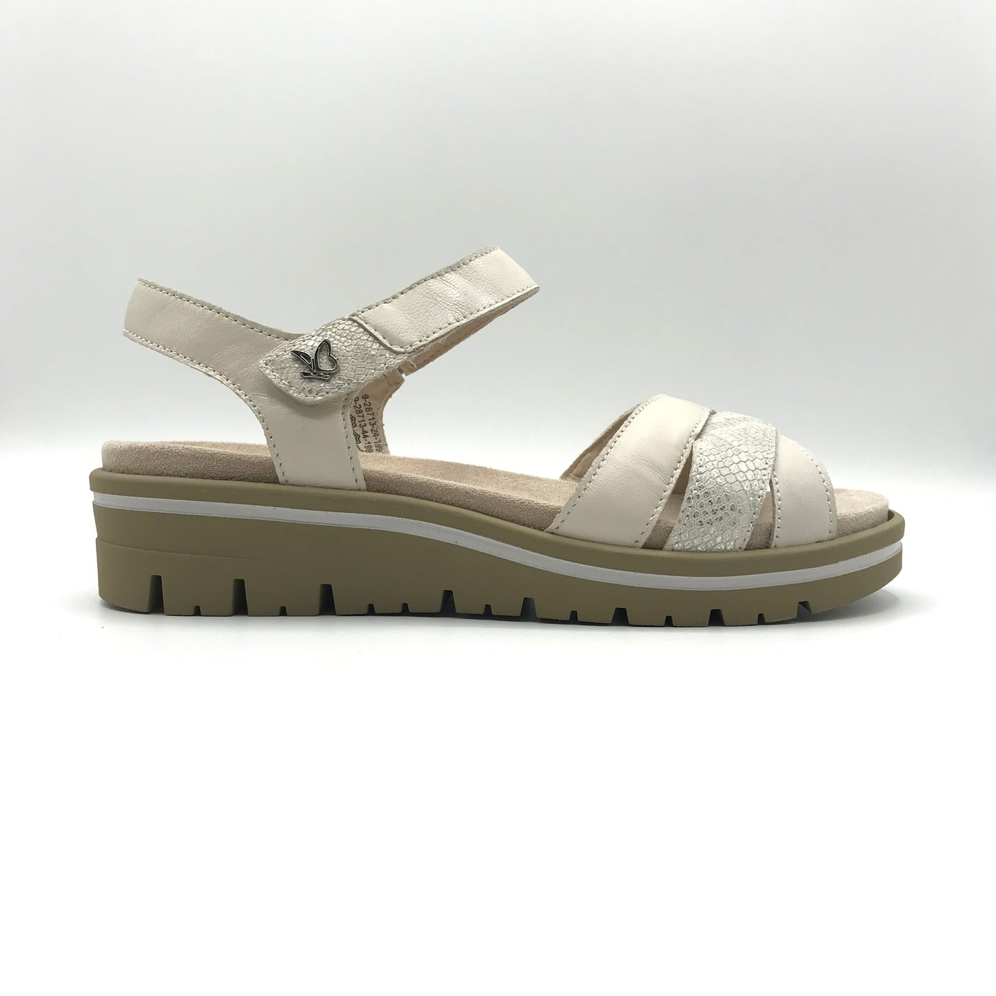 Caprice | Sandali in vera pelle con plantare estraibile | 28713-44
