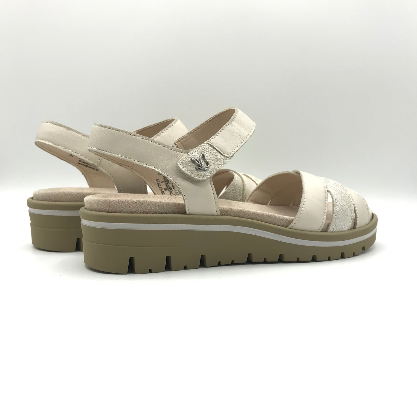 Caprice | Sandali in vera pelle con plantare estraibile | 28713-44