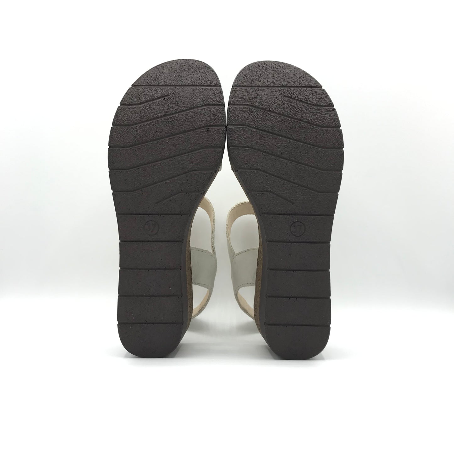 Walk in the city | Sandali in vera pelle con fascia laserata | 47171