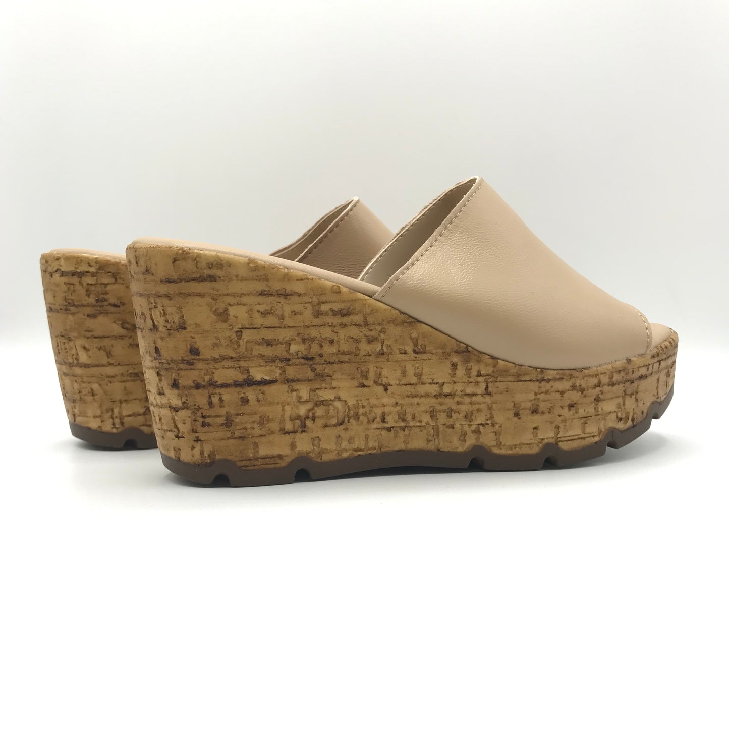Andrea Pierago | Ciabatte in vera pelle con zeppa alta | 2762-3002