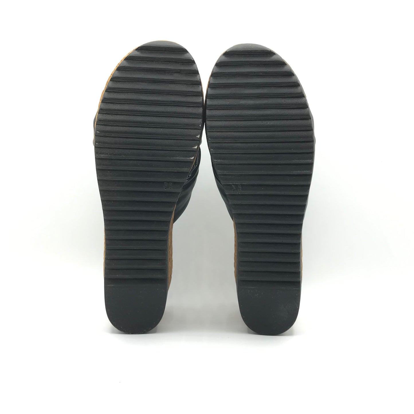 Andrea Pierago | Ciabatte in pelle con zeppa alta | 2974-70428