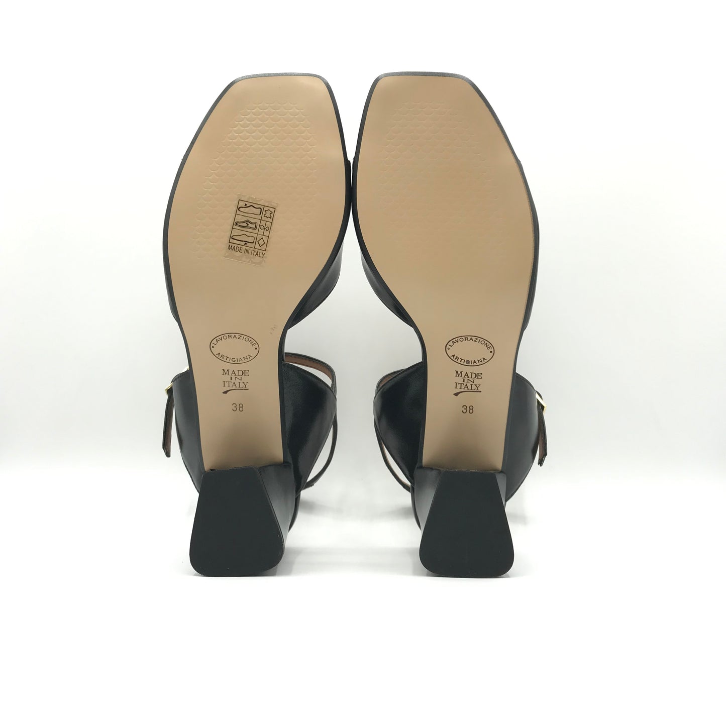 Linea Uno | Sandali eleganti in vera pelle con tacco | K173
