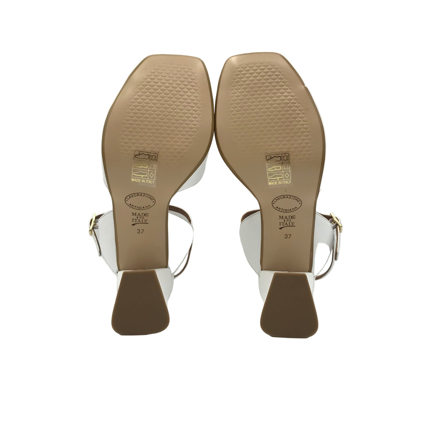 Linea Uno | Sandali artigianali in vera pelle con tacco alto | K174