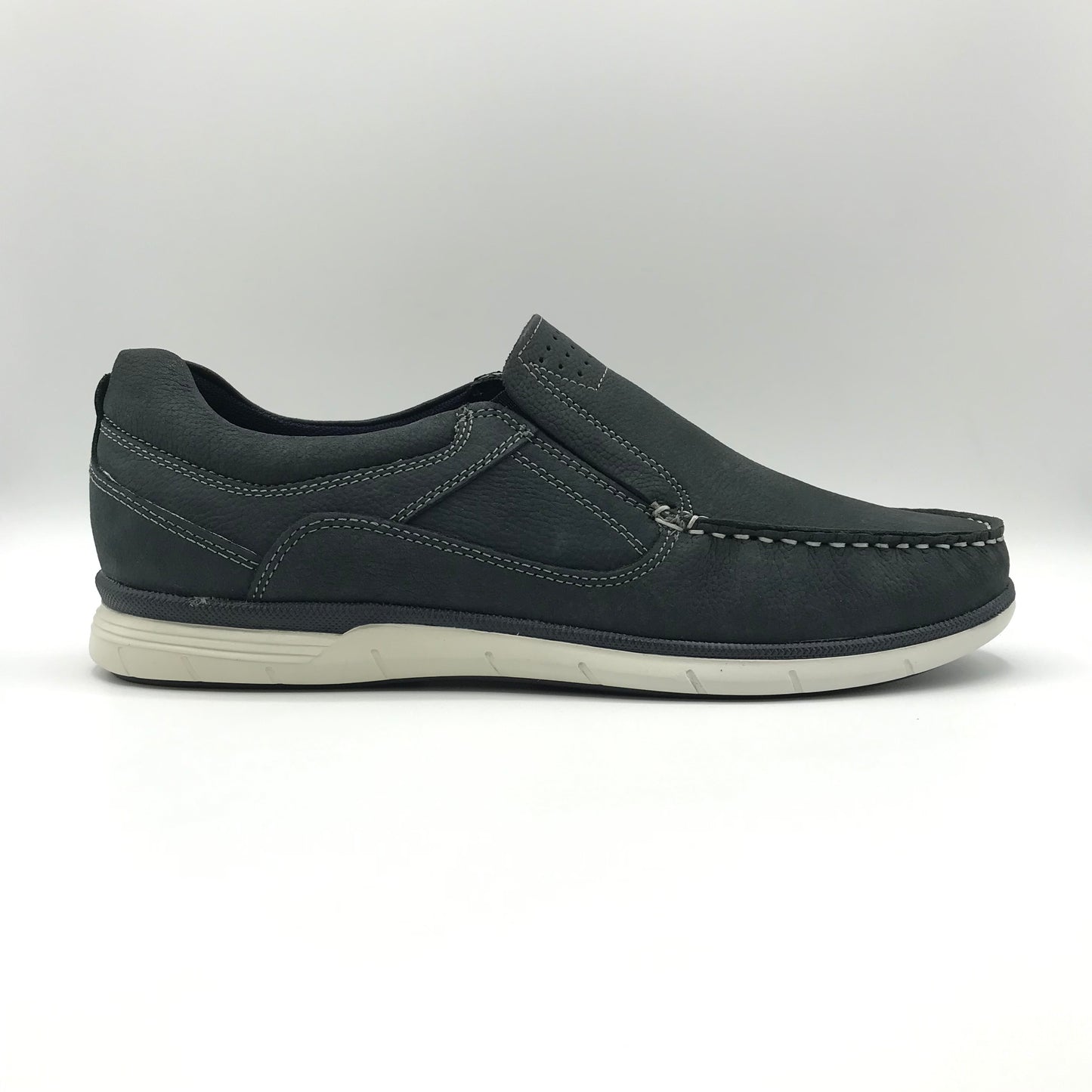 Wildland | Mocassini slip on in vera pelle con elastici | Oxford