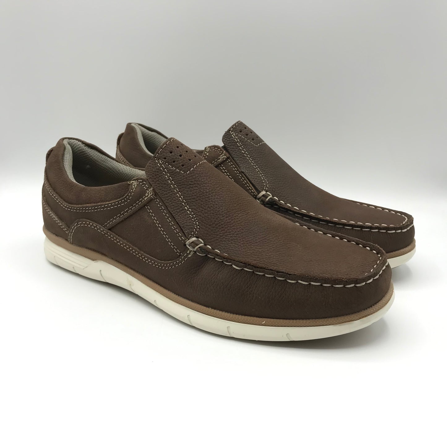 Wildland | Mocassini slip on in vera pelle con elastici | Oxford