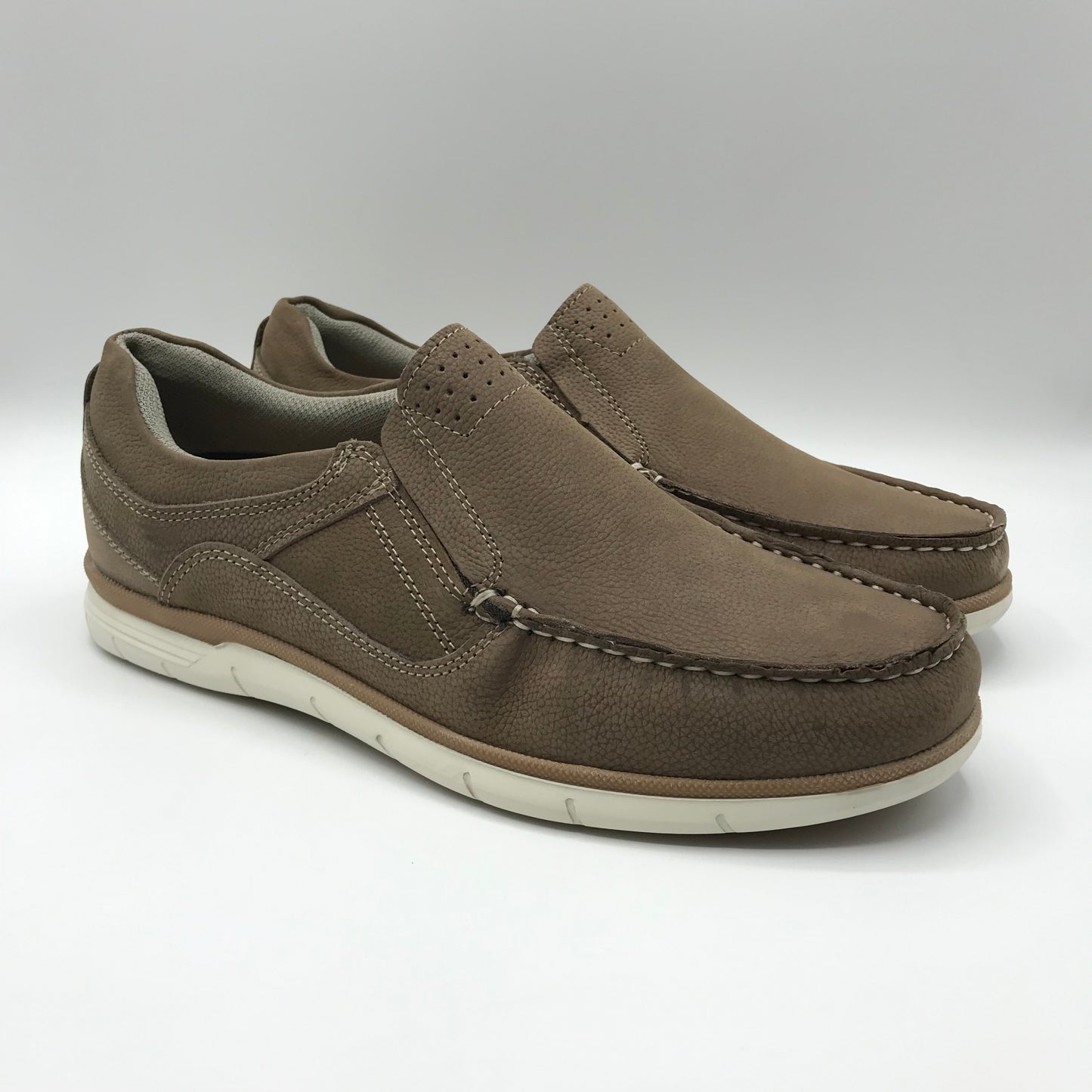 Wildland | Mocassini slip on in vera pelle con elastici | Oxford