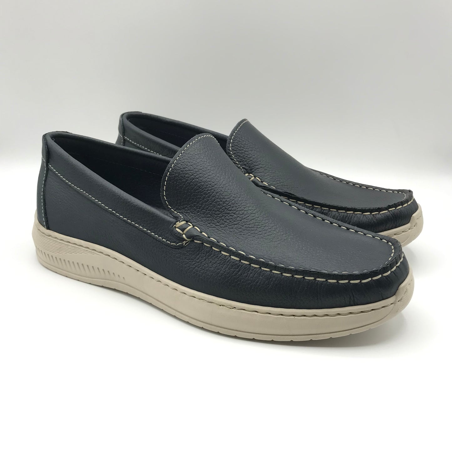 Inway | Mocassini sportivi slip on in vera pelle | 3010
