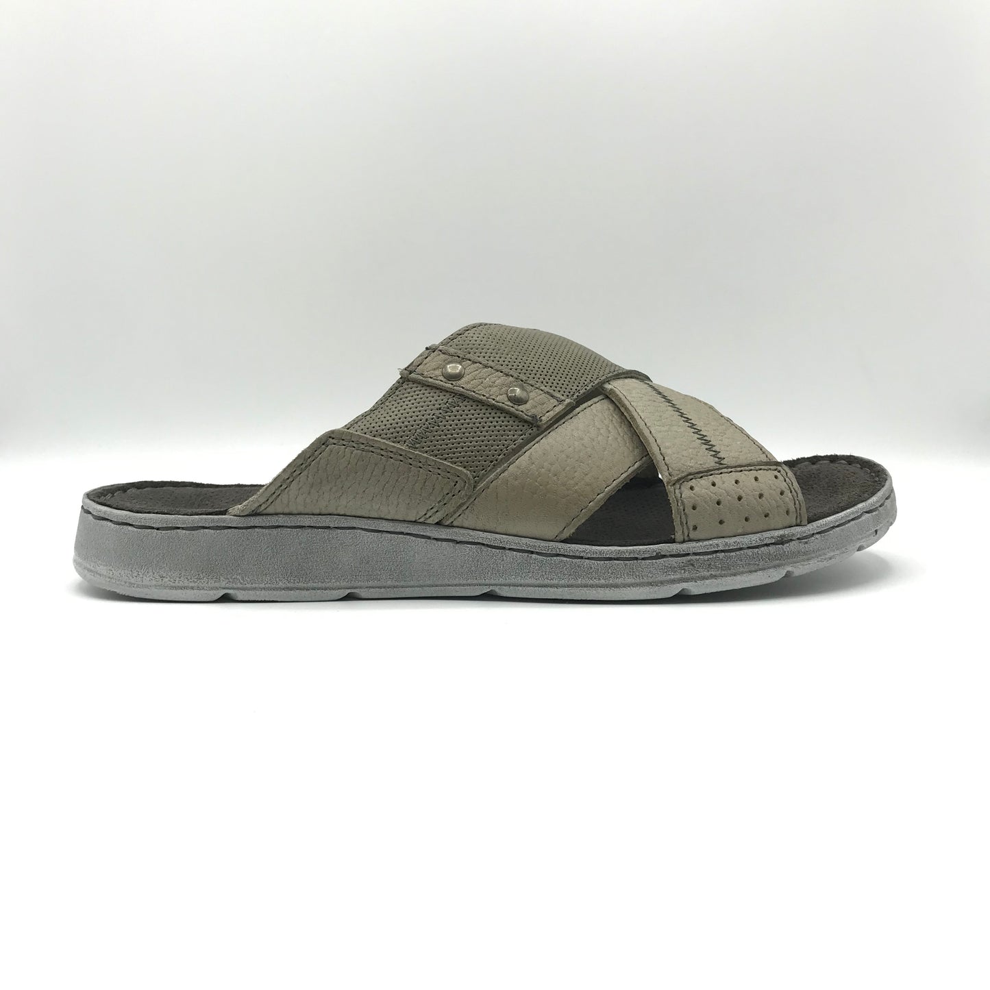 Walk in the city | Ciabatte incrociate in vera pelle | 42950