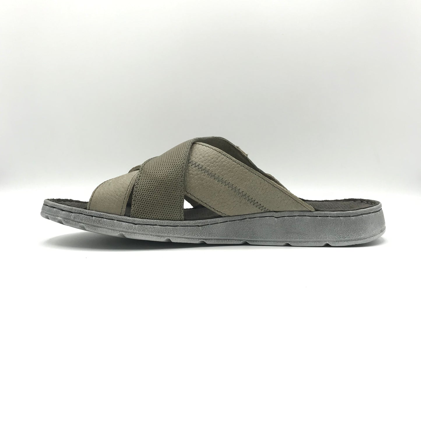 Walk in the city | Ciabatte incrociate in vera pelle | 42950