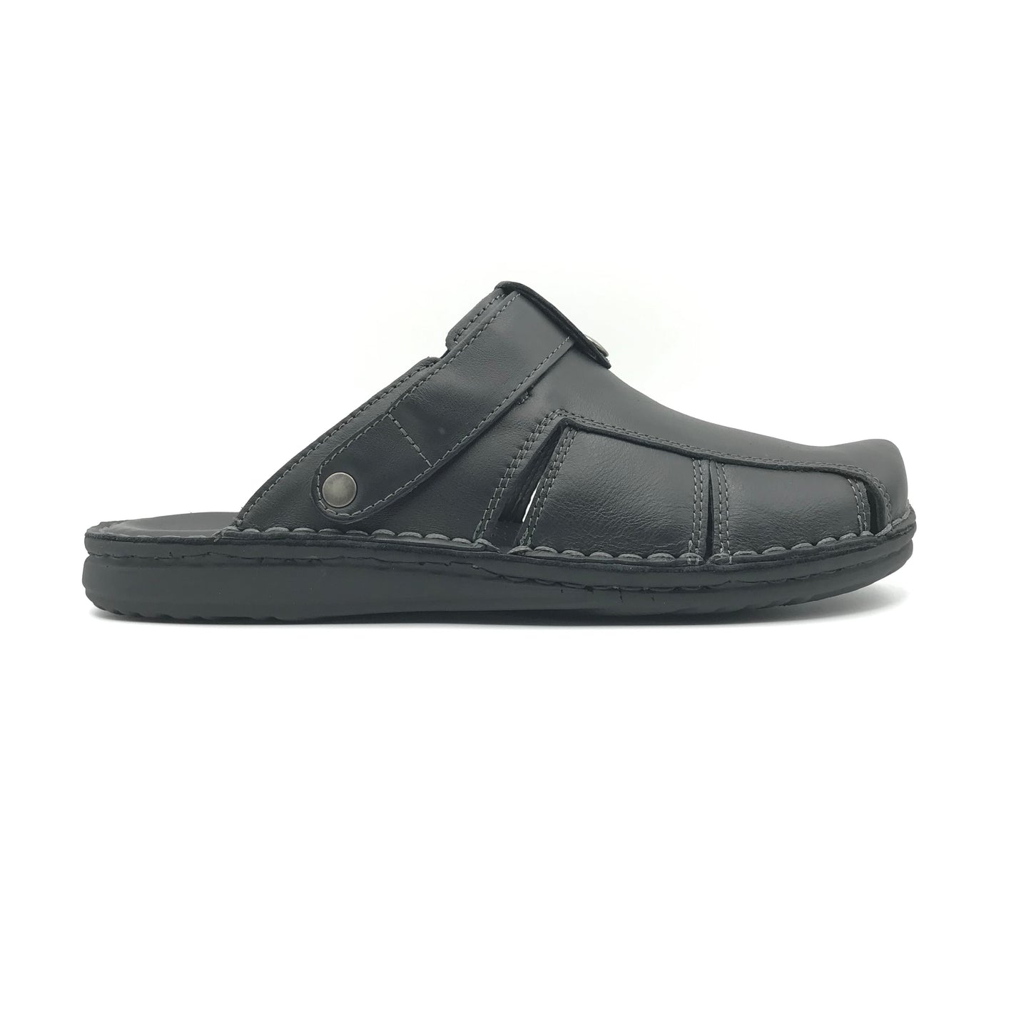Walk in the city | Sabot in vera pelle con cinturino | 35200
