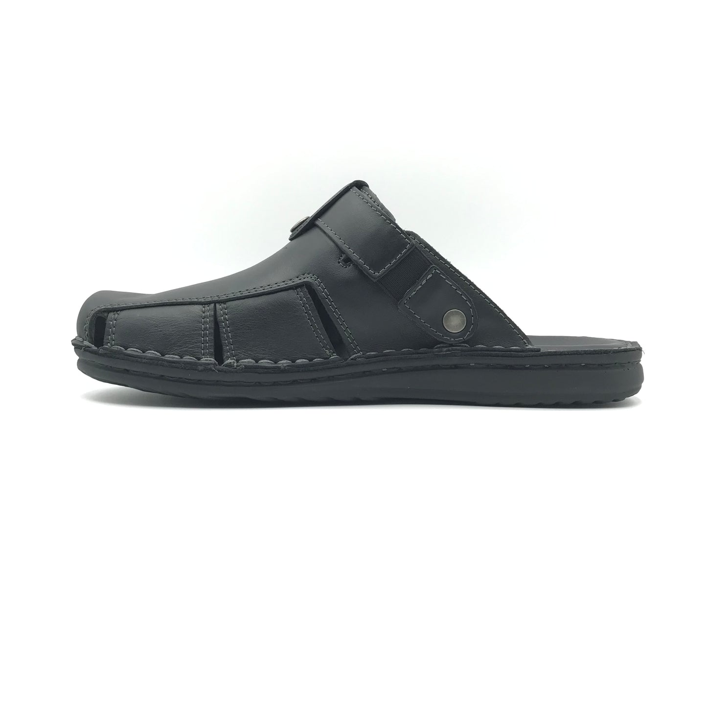 Walk in the city | Sabot in vera pelle con cinturino | 35200