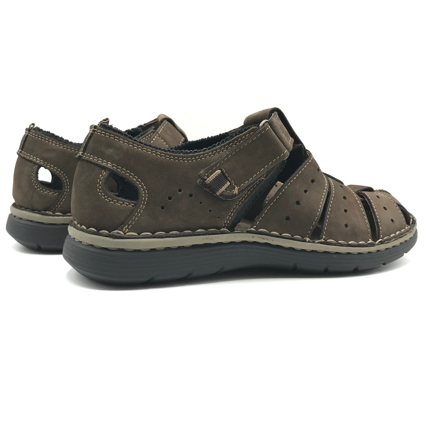 Walk in the city | Sandali in vera pelle a punta chiusa | 28230
