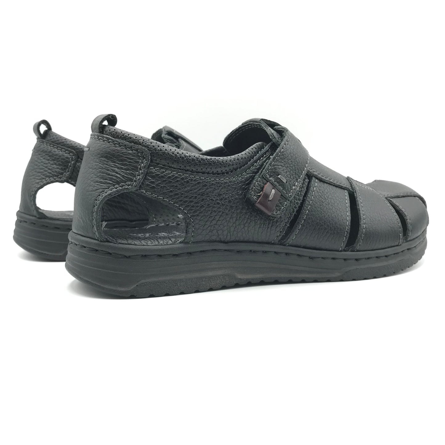 Walk in the city | Sandali in vera pelle a punta chiusa | 40760