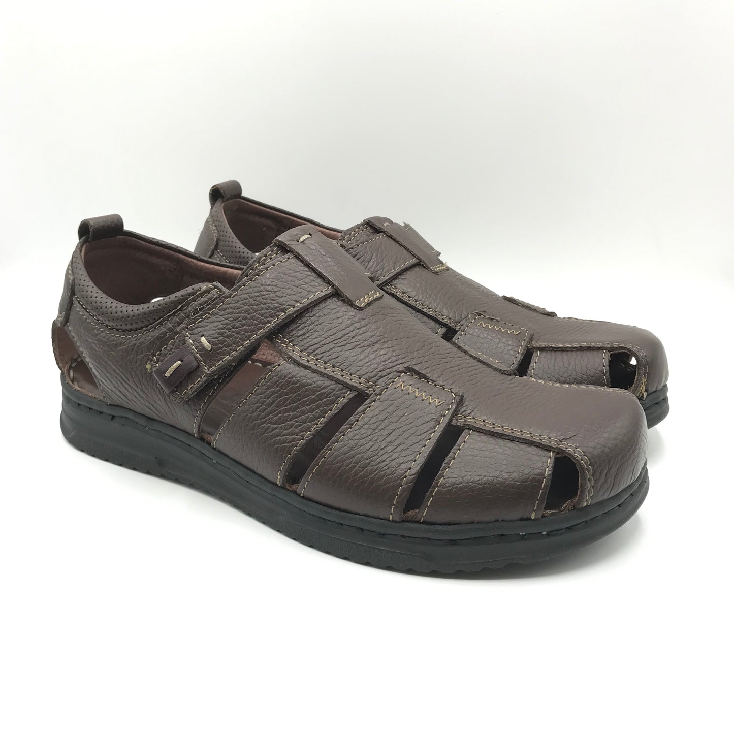 Walk in the city | Sandali in vera pelle a punta chiusa | 40760