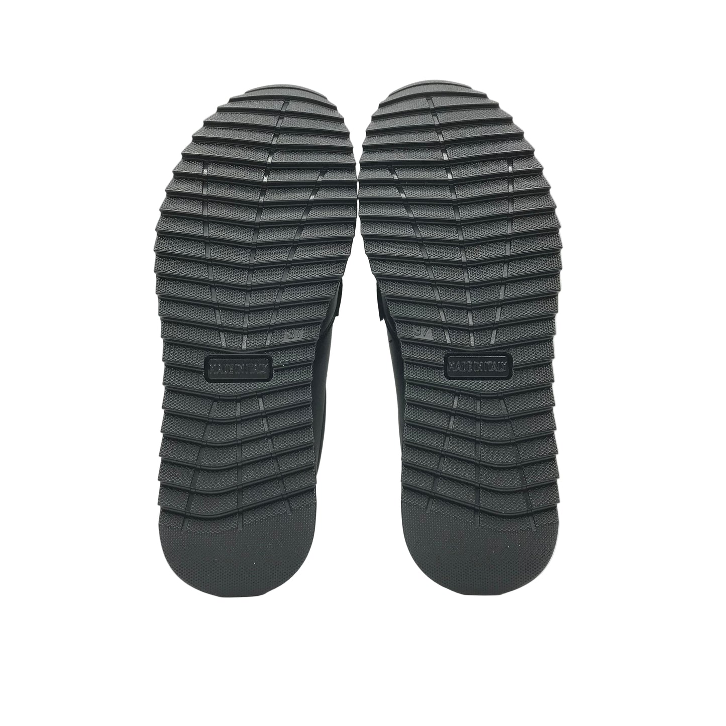 Imac | Slip on in vera pelle con catena di strass | 858200