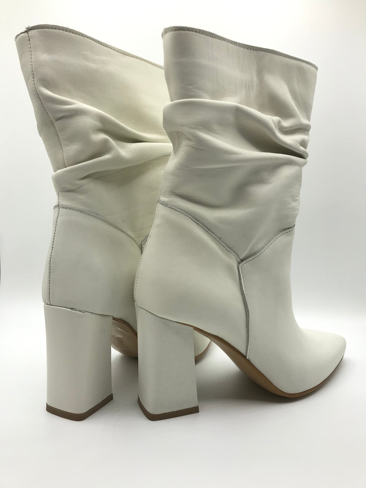 Stivaletto donna Made in Italy ISABEL62 bianco