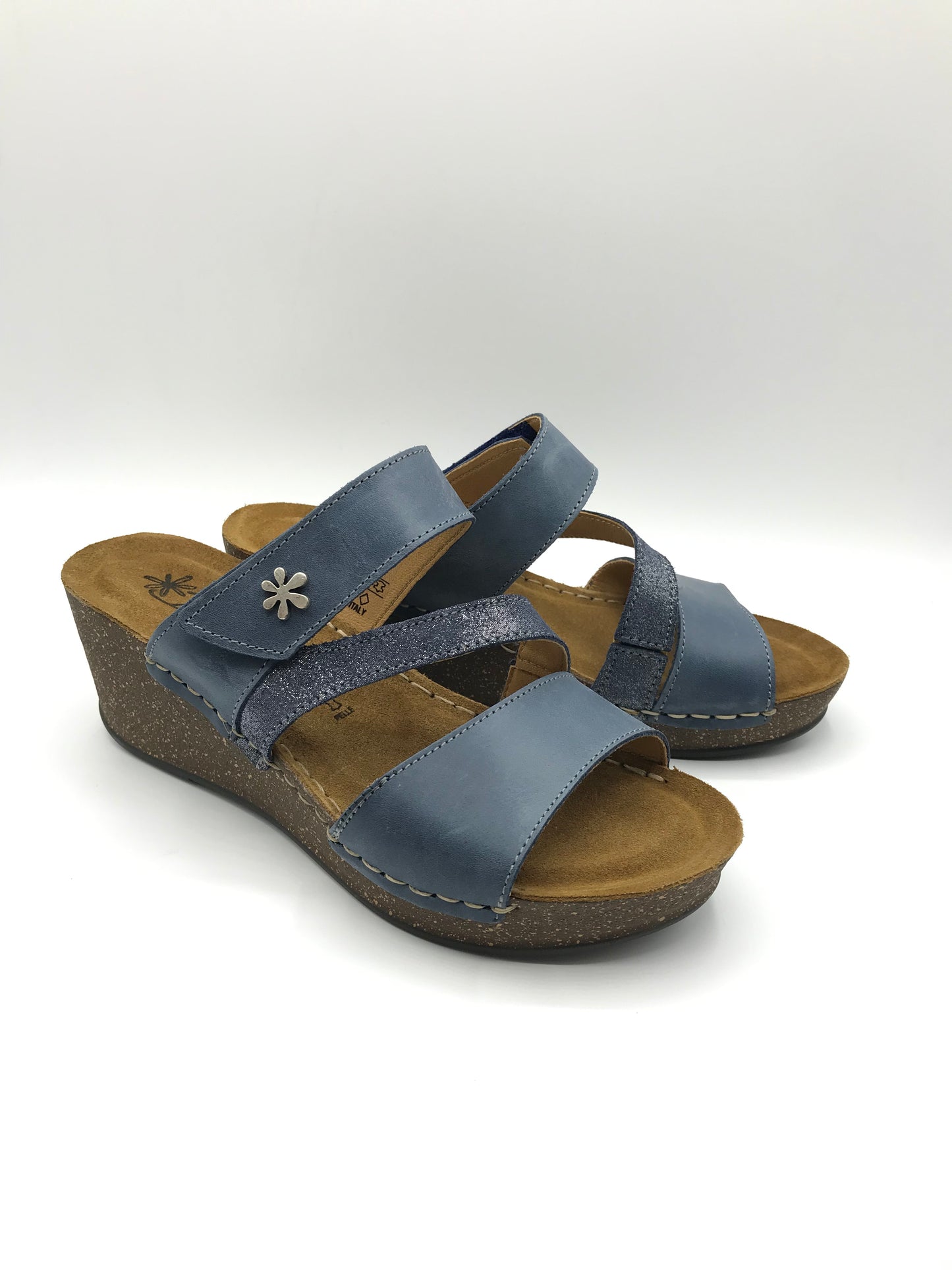 Sandalo Donna: Chiusura in Velcro | Daisy 22234-2 Blu