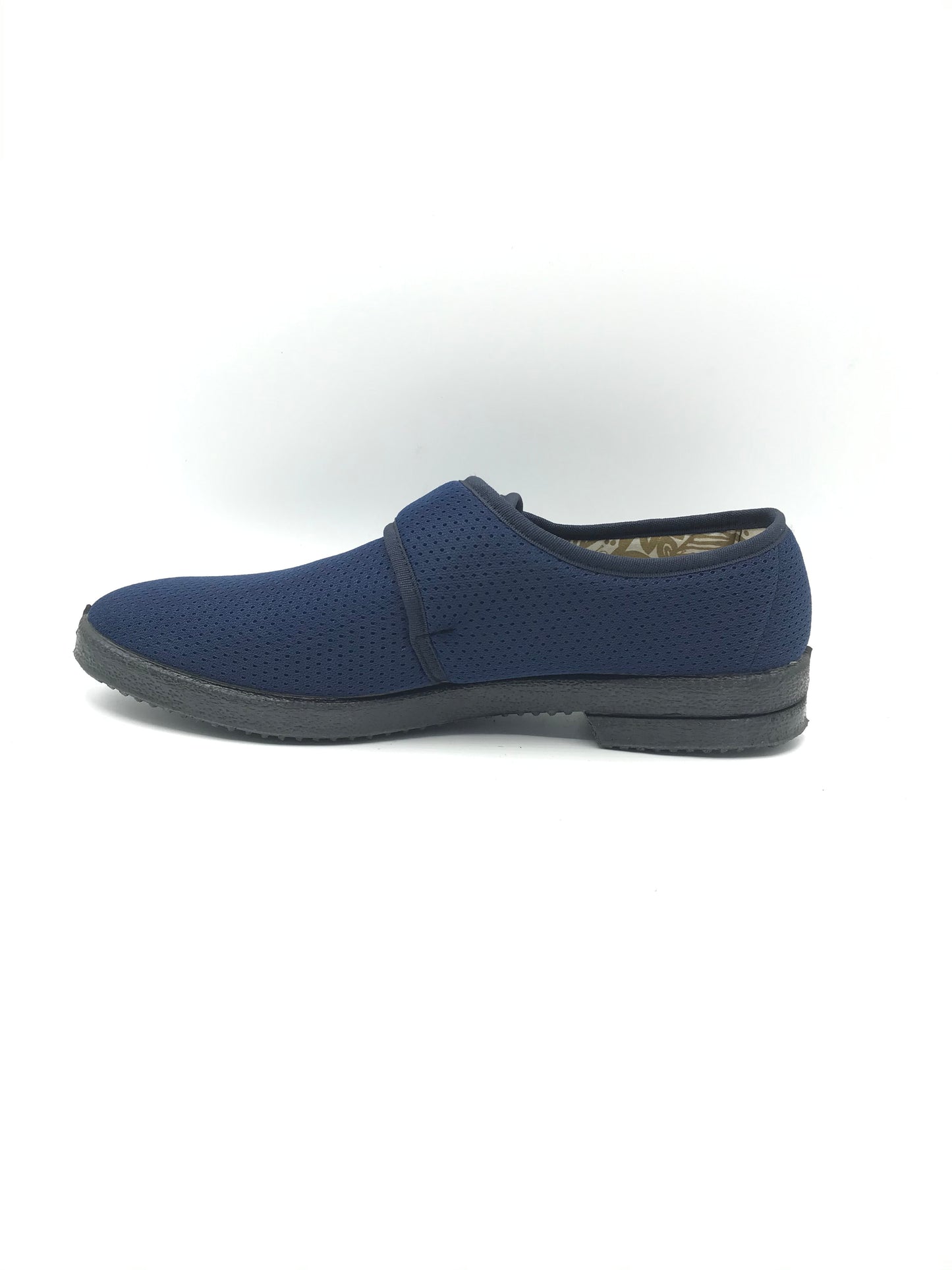 Pantofola velcro uomo 2G 810 blu