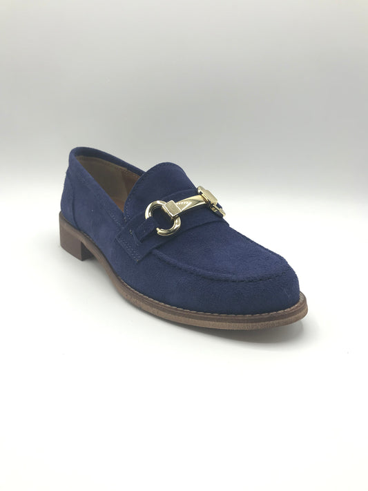 Mocassino donna Le Griffe 607 blu