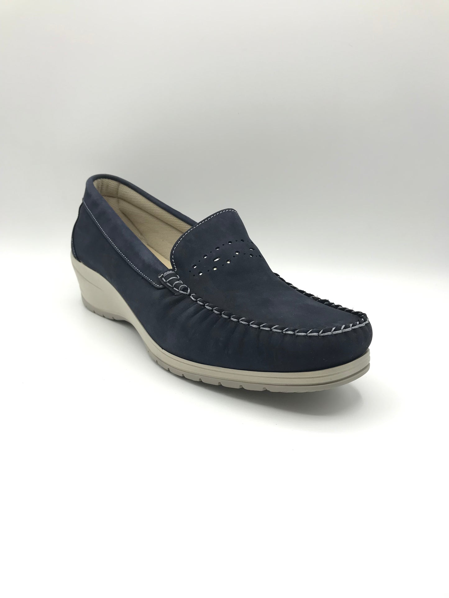 Mocassino donna Freetime 1319 blu