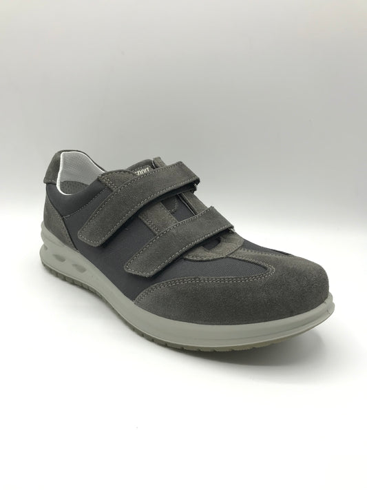 Sneaker velcri uomo Grisport 43029 grigio