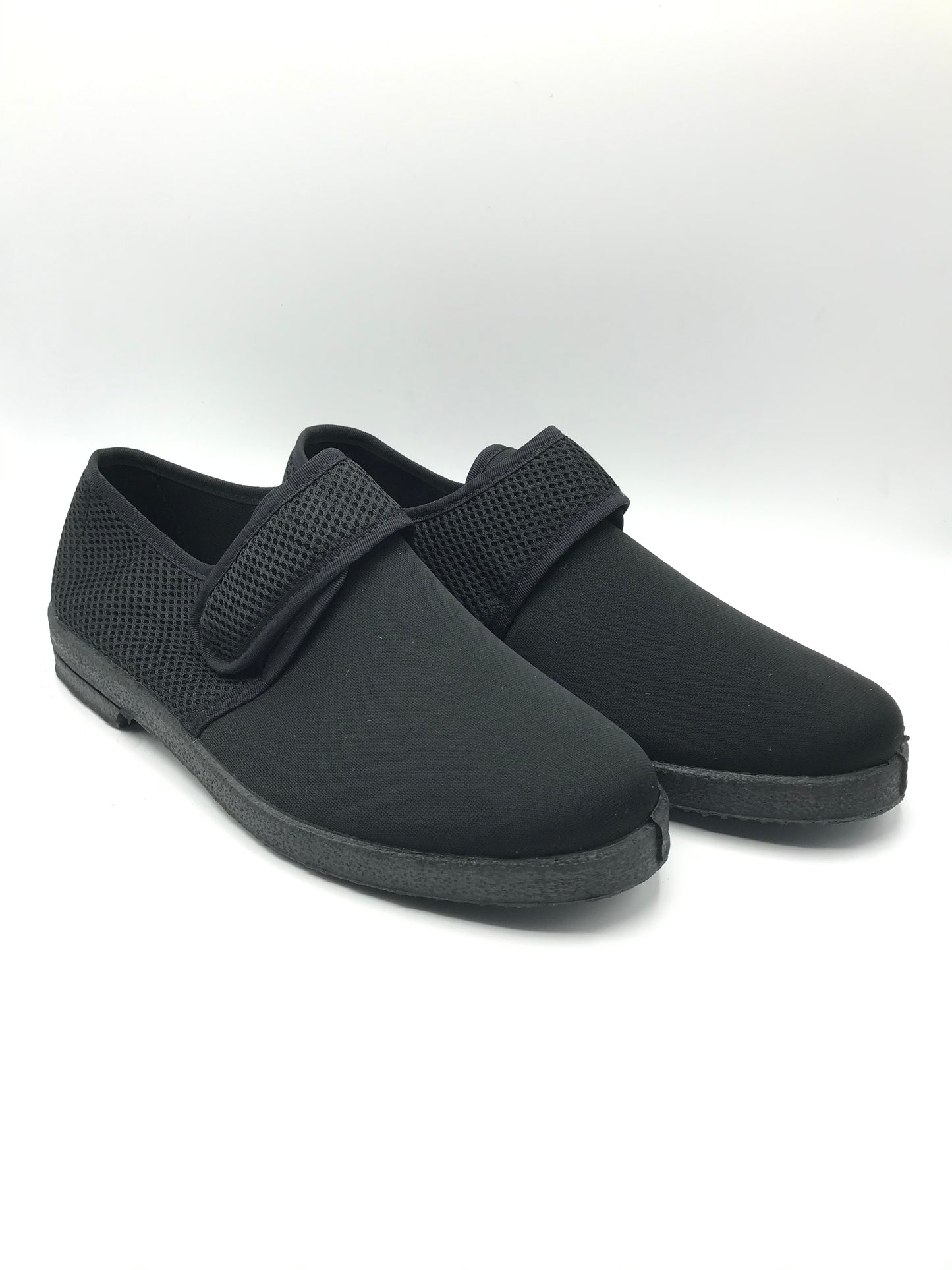 Pantofola velcro uomo 2G 80 nero