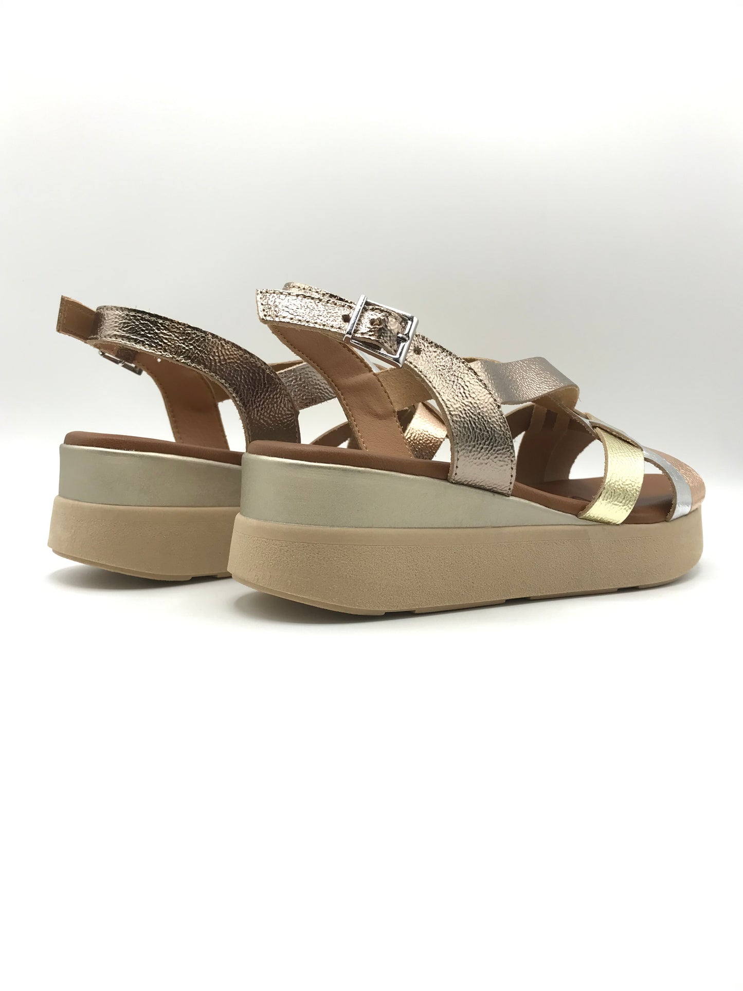 Sandalo donna Oh! My Sandals 5418 bronzo