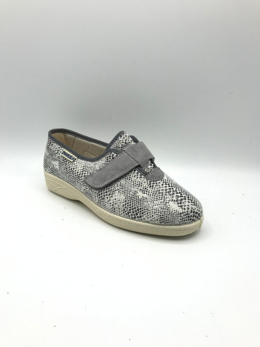 Pantofola velcro donna Emanuela 2222 grigio