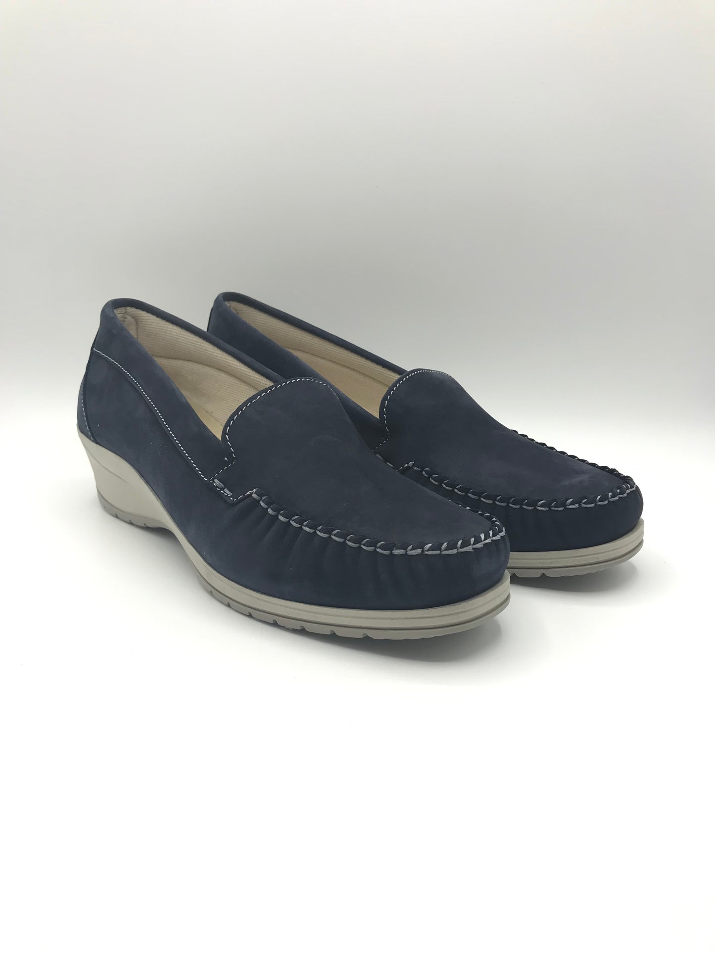 Mocassino donna Freetime 1063 blu