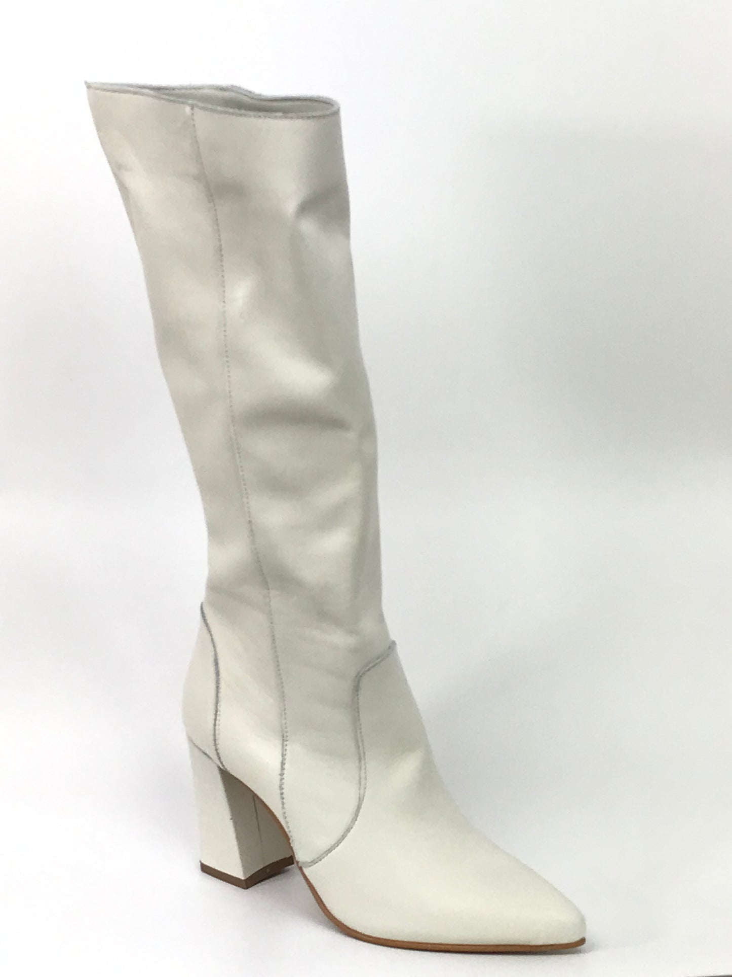 Stivale donna Made in Italy ISABEL51 bianco