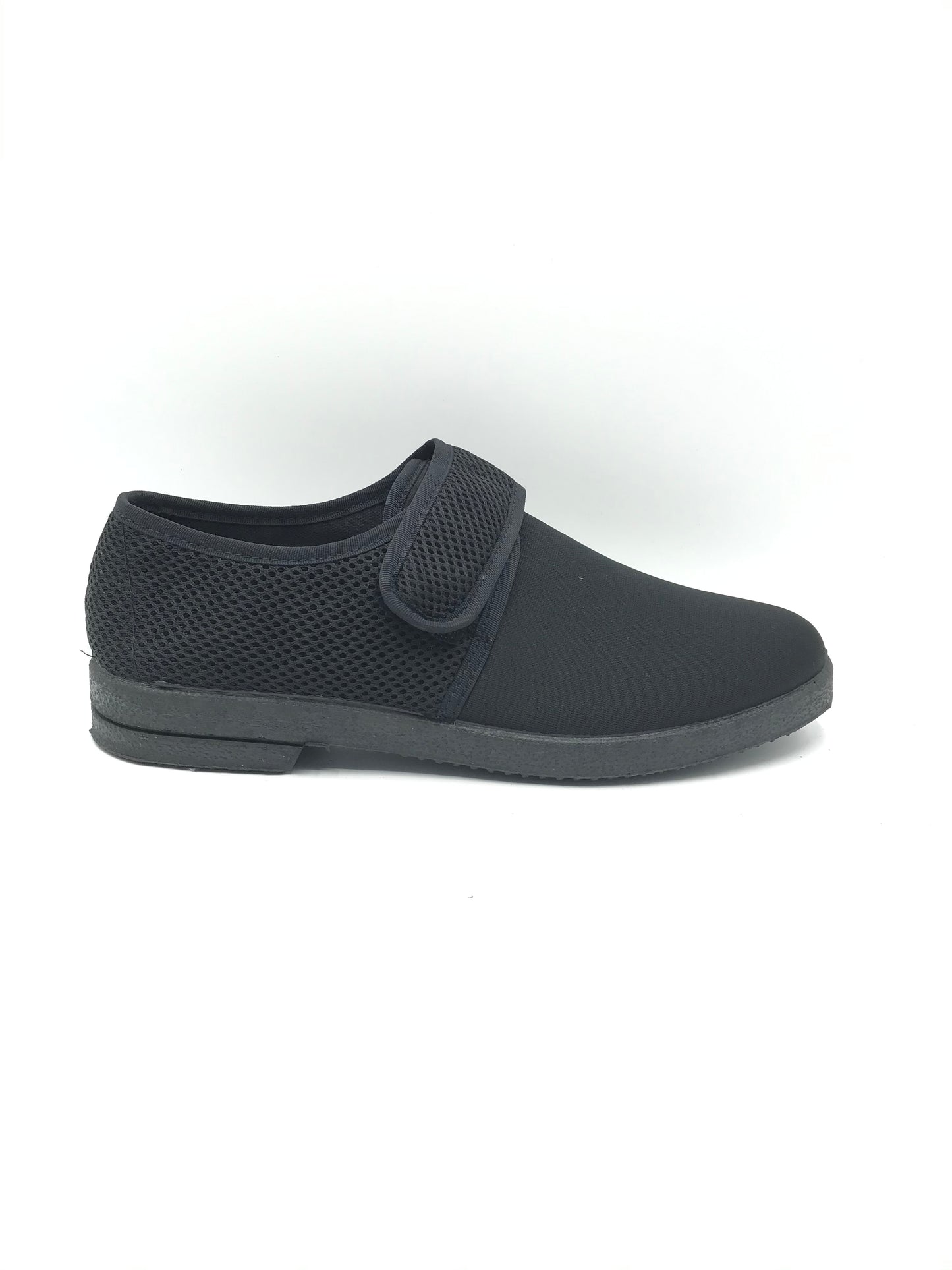 Pantofola velcro uomo 2G 80 nero