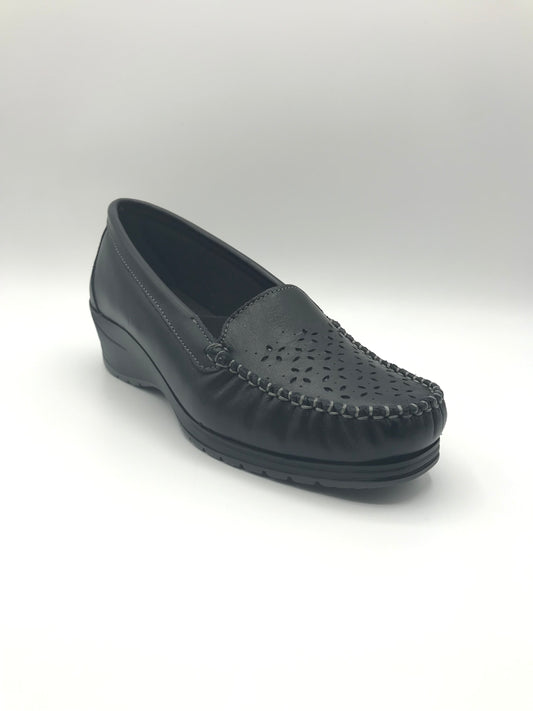 Mocassino donna Freetime 782 nero