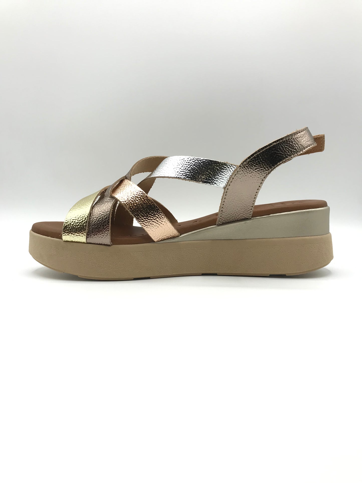 Sandalo donna Oh! My Sandals 5418 bronzo