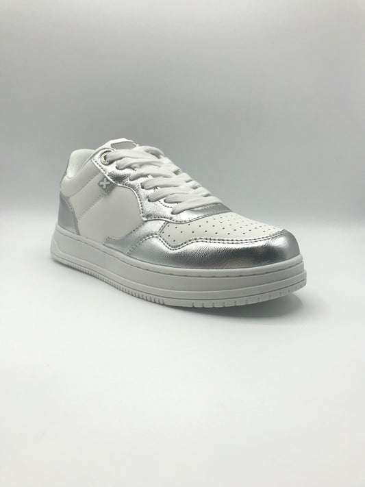 Sneaker donna Xti 142471 bianco/argento