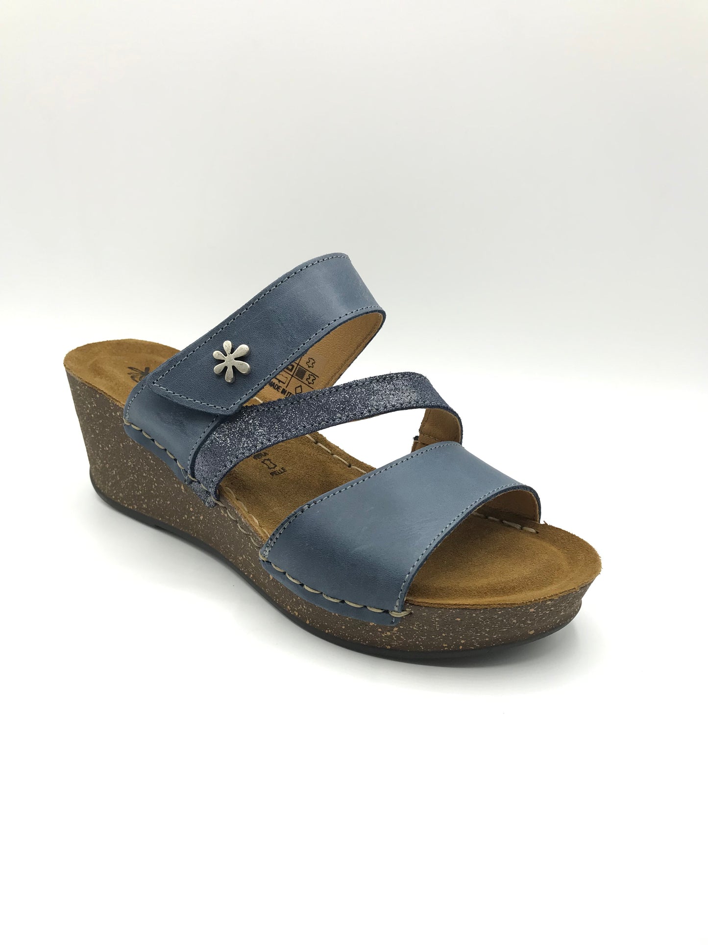 Sandalo Donna: Chiusura in Velcro | Daisy 22234-2 Blu