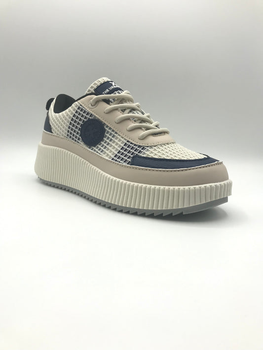 Sneaker donna Xti 142465 beige/blu