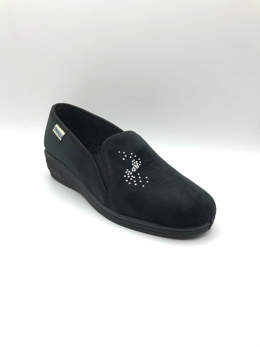 Pantofola donna Emanuela 815 nero